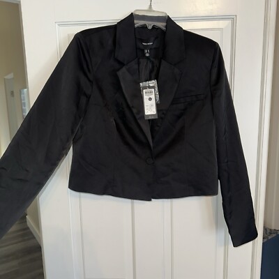 Vero Moda VMCalina Long Sleeve Short Blazer Black Size 0 Women s