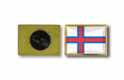 Fahnen Pin Färöer Inseln Anstecker Flagge Fahne