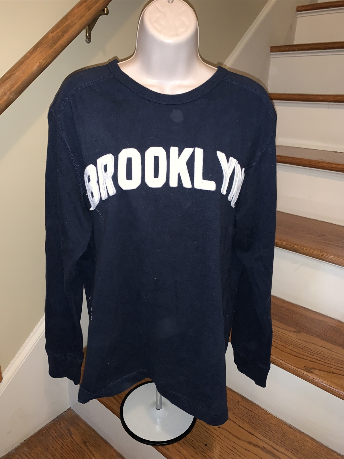 Brooklyn Raised White Lettering Nice OLD NAVY Sweatsh… - Gem
