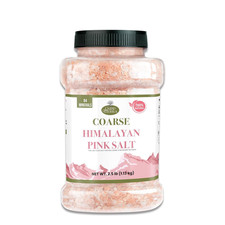 Himalayan Pink Salt in Jar - Coarse, 2.5 Lb - Ideal for Bath Salt, Table Salt Gr