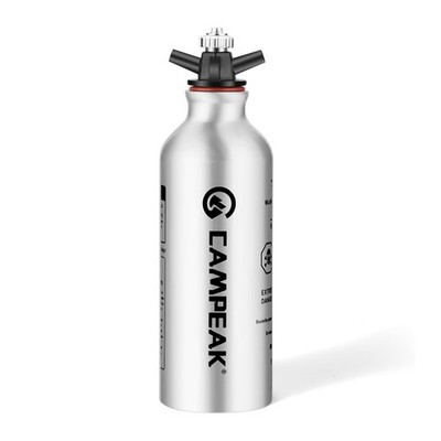 liquid Fuel Bottle 0.5L for Outdoor Camping with Safety Valve 16.9 Ounces