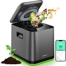 Upgraded Electric Composter for Kitchen, Smart Indoor Countertop Compost Bin, Od