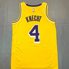 New Nike Dalton Knecht Los Angeles Lakers Icon Edition Swingman Jersey Youth L