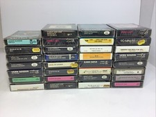 Lot Of 31 8-Track Tapes Mixed Lot All NEW Sealed Campbell Gleason Manchild Best