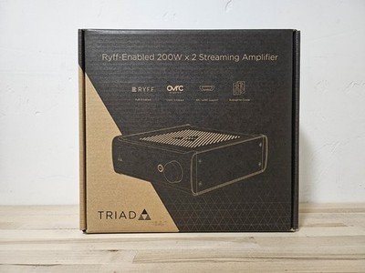 Triad SA1 Ryff-Enabled 200W x 2 Streaming Amplifier Control4 System TS-SA1-200