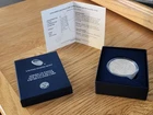 2019 AMERICAN SILVER EAGLE UNC COIN COA AND BOX WEST POINT MINT