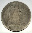 No Date Seated Liberty Silver Dime 10C 90% Silver - Actual coin pictured - 4602