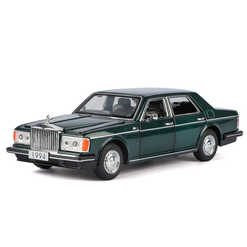 1/32 Rolls-Royce Silver Spur Vintage Car Diecast Model Toy Collectible Toy Gifts - Image 2 of 4