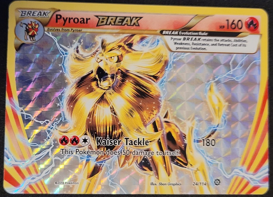 Pyroar BREAK (Rare BREAK) Pokemon: XY - Steam Siege 24/114