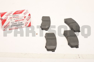 04466YZZBF Genuine Toyota PAD KIT DISC BRAKE 04466-YZZBF | eBay