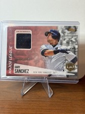 2019 Topps #MLM-GS Gary Sanchez Major League Material Relics 015/150