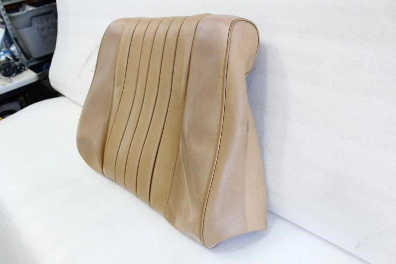 1981 1982 1983 1984 1985 MERCEDES 300SD DRIVER FRONT SEAT BACK REST COVER DATE - Image 2 of 4