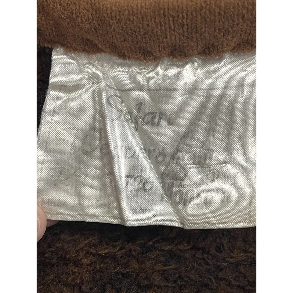 Manta de Colección Safari Tejedores Caballo Poni Reversible Marrón Crema Gris con Alemania Plu Foto 3 de 4