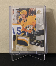 Upper Deck 2025-26 SP Game Used #RS-MW Matthew Wood Predators Patch Gold /49