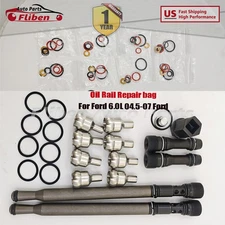 Updated Stand Pipe Dummy Plug Kit Ball Tubes For 6.0L 04.5-07 Ford Powerstroke