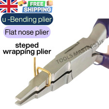 Flat Nose Pliers 3-6mm jaws U-Bending 3 In 1 Looping. forming and Wire Wrapping