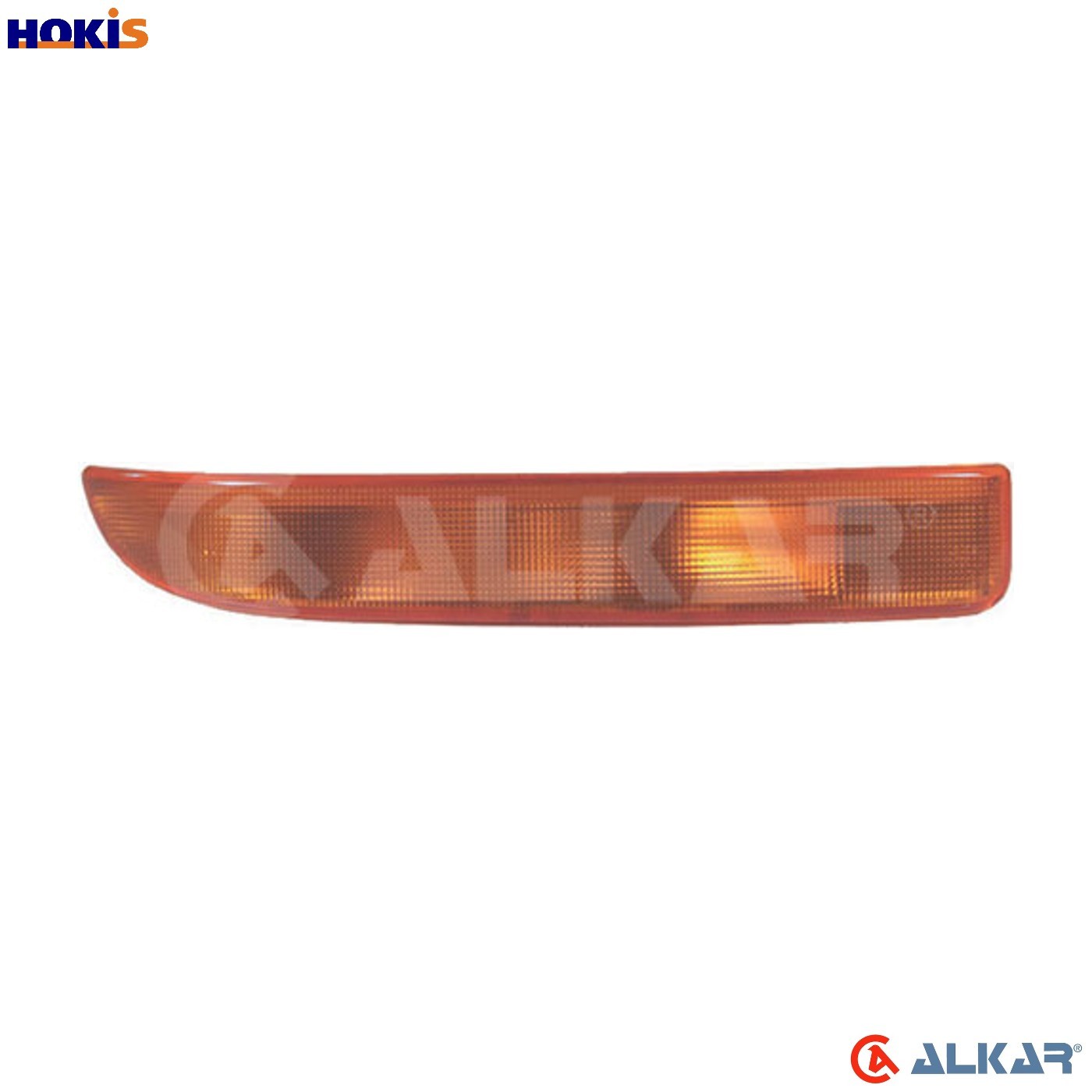 Turn signal lamp Right Front Orange 2106902 ALKAR for RENAULT OPEL - Image 7