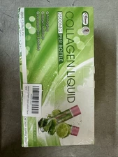 NEW Alliwise Collagen Liquid 2500mg Per Bottle Lime Flavor BB 06/2026