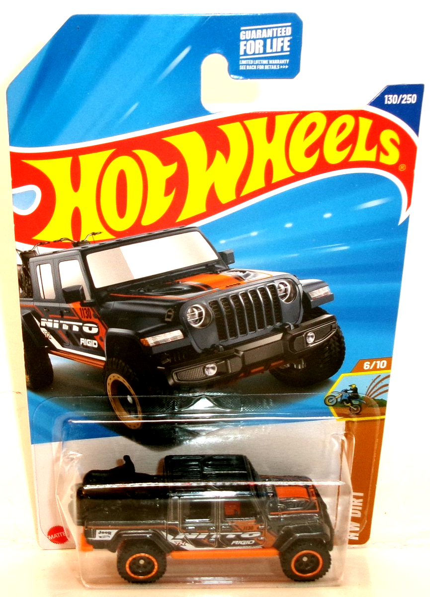 ウッディ 2025 HOT WHEELS 1:64 HW DIRT 6/10 BLACK '20 JEEP GLADIATOR SUPER