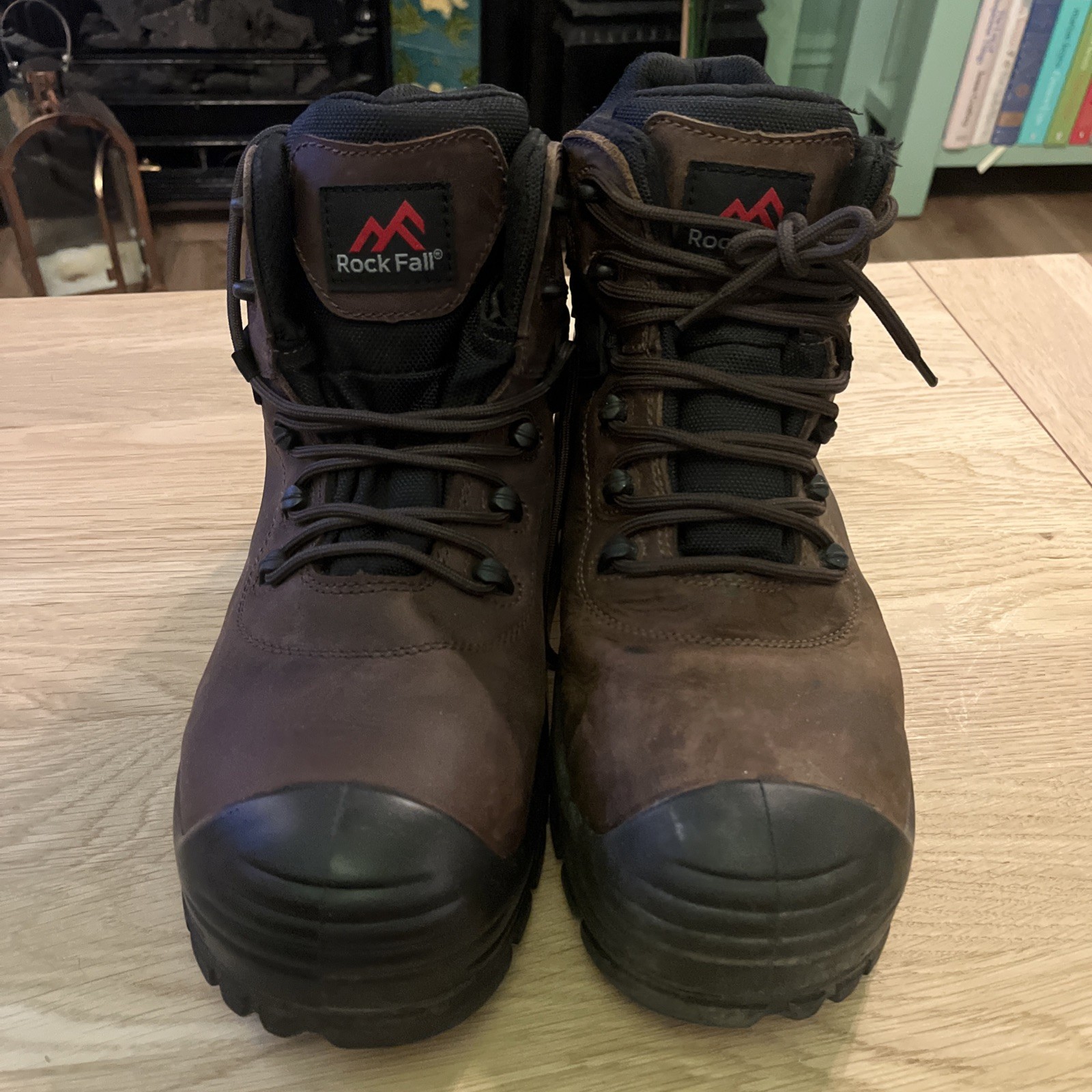 Rock Fall RF205 Herd Waterproof S3 Safety Boots Brown UK10 EU 44 Very light use