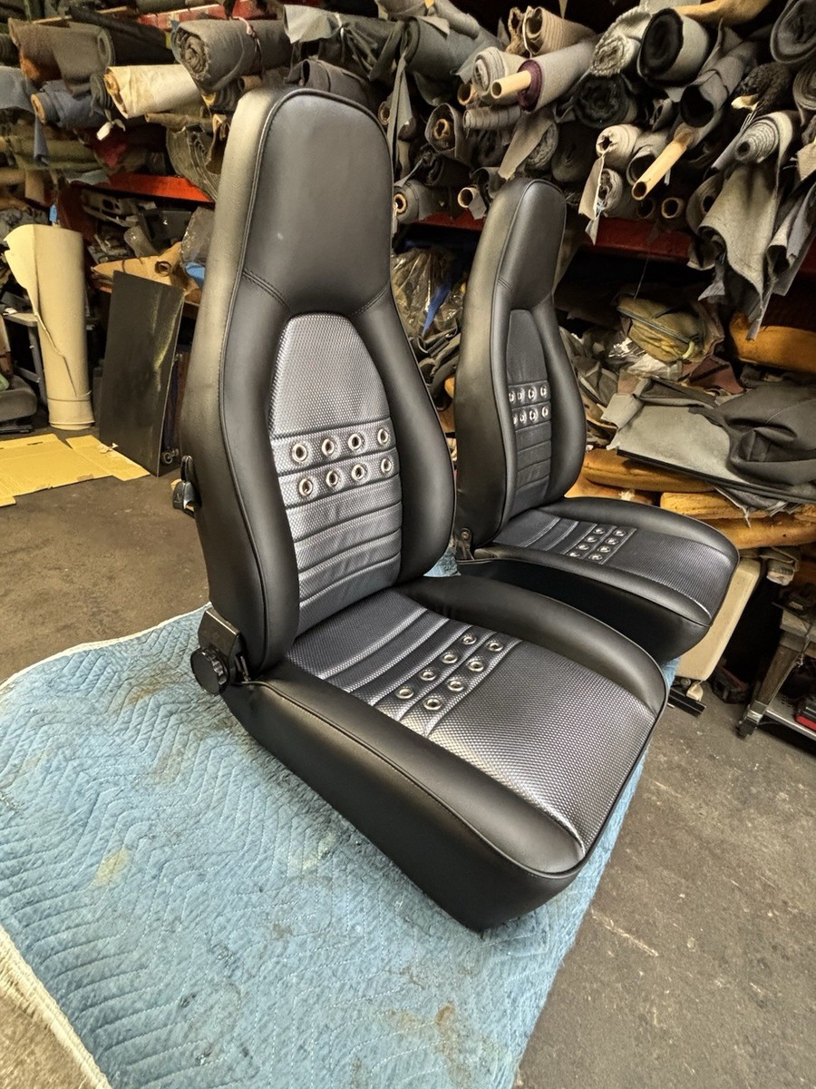 Porsche 911, 924, 944 Set of custom manua seats fully restored by Porsche 911, 924, 944 Set of custom manua seats fully restored by