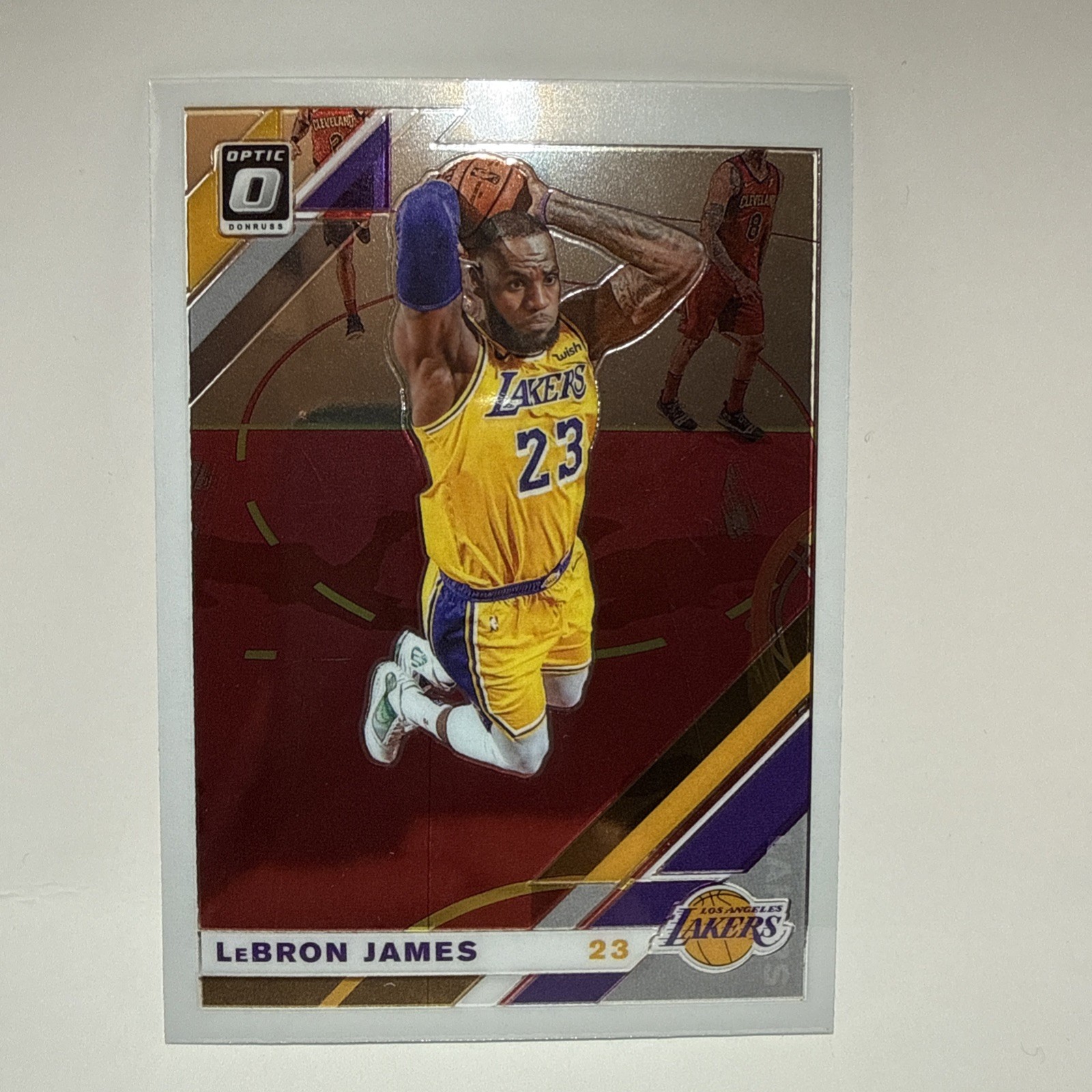 2019-20 Donruss Optic LeBron James #60 Lakers