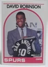 1989-90 HOOPS BASKETBALL #138 DAVID ROBINSON RC HOF- RAW CARD
