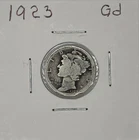 1923 Good Mercury Dime