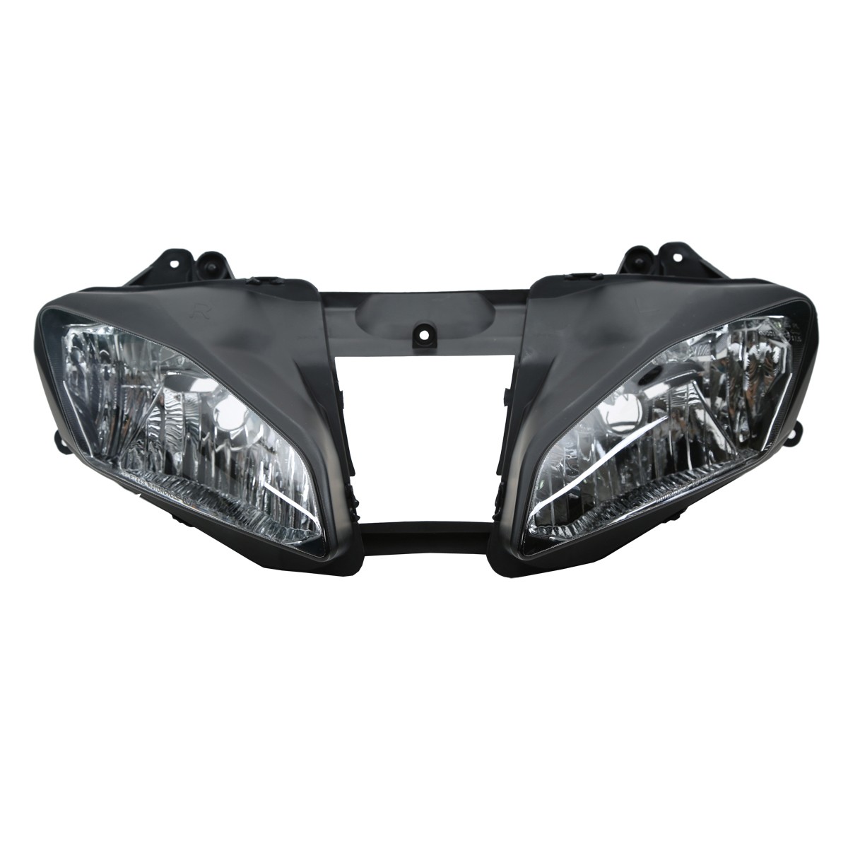 Black Front Headlight Assembly Fit For Yamaha YZF R6 2008-2016 2015 ...