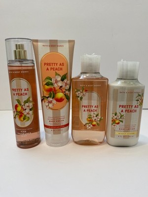 Bath & Body Works PRETTY AS A PEACH  Mist /Lotion/ Wash /Cream Your Choice  One