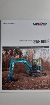 Sunward: SWE 60UF Compact Excavator (Prospekt); 2022