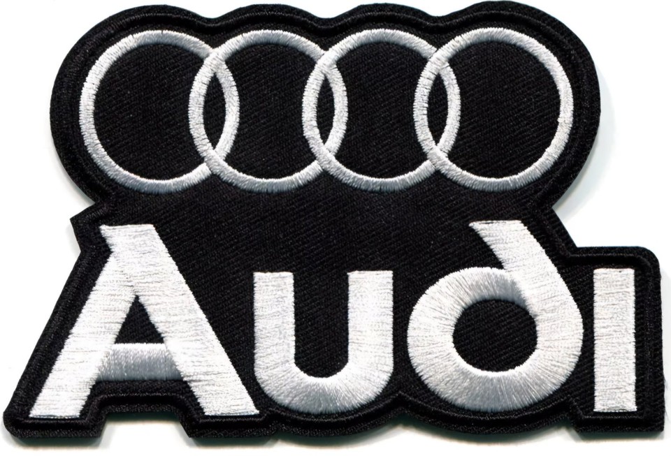 Audi embroidered Iron on patch automotive | eBay