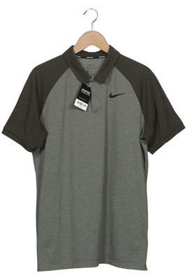 Nike Golf Poloshirt Herren Polohemd Shirt Polokragen Gr. M Grün #zk1o5ib