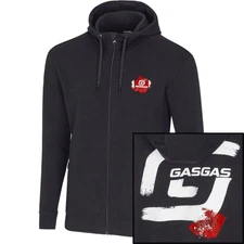 GasGas Apparel Full Gas Zip Hoody - Black, X-Large GAP003K-X001-Y005