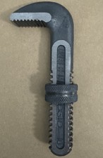 VINTAGE RIDGID TOOLS 10” PIPE WRENCH HOOK JAW 31605 REPLACEMENT PARTS USA NUT