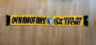 Bufanda Dynamofans vs FCM Original 2016 Rareza
