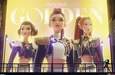 Netflix Kpop Demon Hunters 2025 Wall Poster 34L x 22.4W