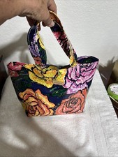 Consuela Rosie Rosie Grab N' Go Mini Tote Bag Roses Floral