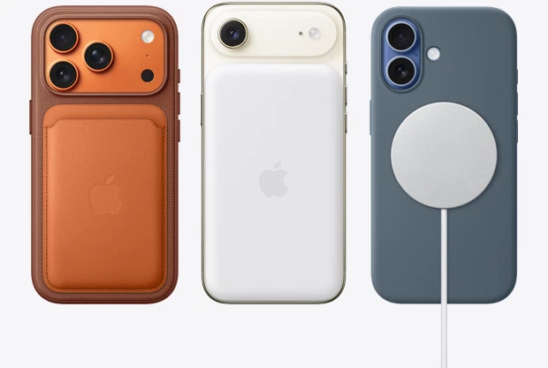 Apple iPhone 17 Pro Case Sienna / FineWolven Wallet Orange - Image 2 of 4