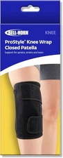 Bell-Horn One Size ProStyle Knee Wrap Closed Patella - Arthritis, Sprains, Effus