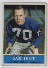 1964 Philadelphia Sam Huff #185 HOF 0c7g