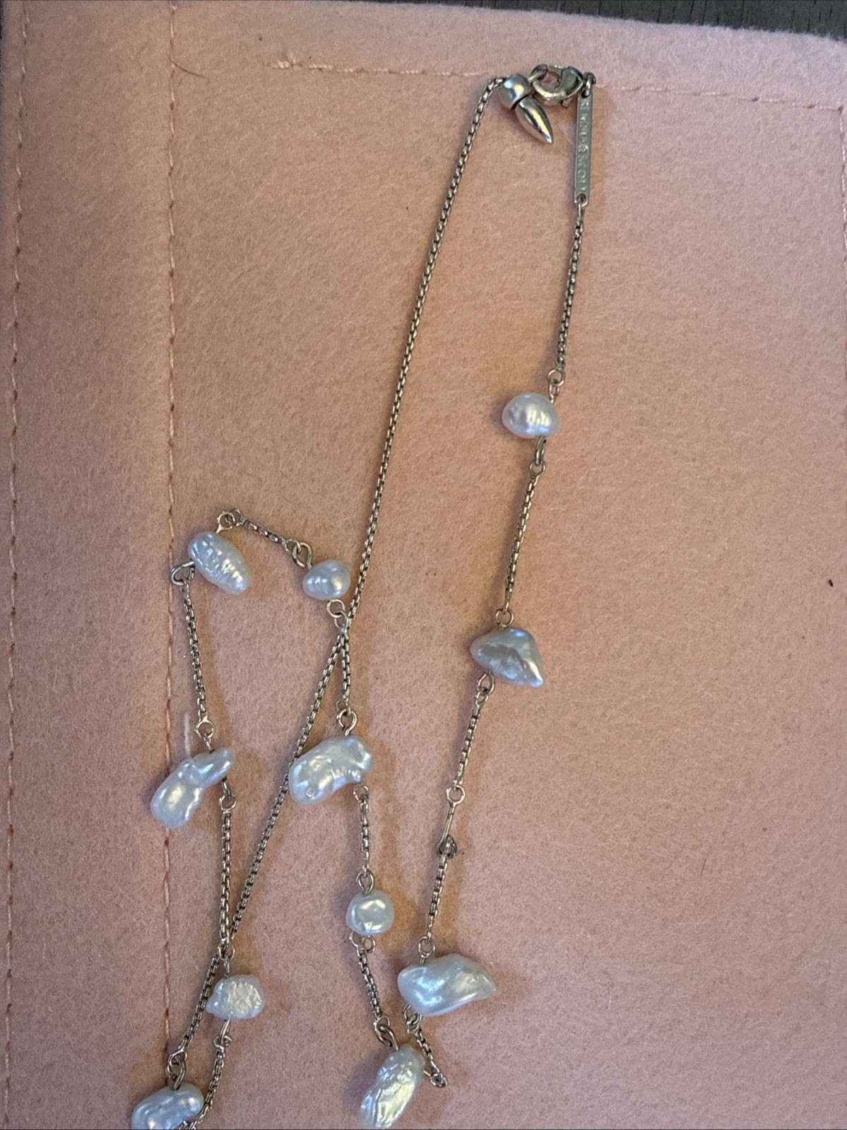 Kendra Scott Adjustable Shell Choker Necklace - image 1