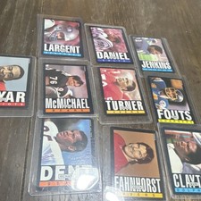 Topps 1986 NFL Football Cards Lot of 10 Vintage Players Seahawks 49ers Chargers