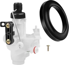 31705 31688 RV Toilet Water Valve Kit for Thetford Aqua-Magic V High and Low 