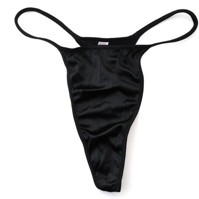 NEW Victoria's Secret VINTAGE Second Skin Satin String Thong Panty LARGE