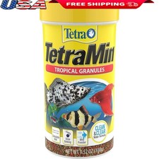 Tropical Fish Food Granules Slow Sinking Nutritional Clear Water All Life Stages