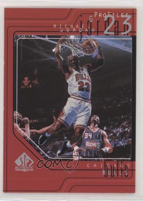 1997-98 SP Authentic Profiles Michael Jordan #P1 HOF 05s9