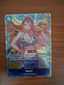 Nami Winner Card | eBay