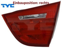 TYC 17-0389-06-9 Heckleuchte Rechts RüCklicht Hecklicht RüCkleuchte FüR BMW