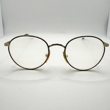 Byblos Eyeglasses Frame Round B562 3067 49-19-135 Red Brown Gold Tortoise Italy